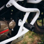 Zana Upper & Lower Crash Guard With Slider Combo (White) For TVS Apache RTX 300 Beak Version - Image 10