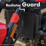 Z Pro Radiator Grill Honeycomb (Black Texture) For Ducati Monster 950