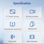 Universal LBC E1 5" Screen & Dashcam Series - Image 2