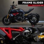 Z Pro Frame Slider Assy LH / RH For Ducati Diavel-1260