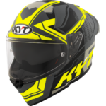 Kyt R2R Pro Octane Matt Yellow Helmet - Image 5