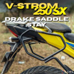 Drake Saddle Stay (Black) For V Strom SX 250