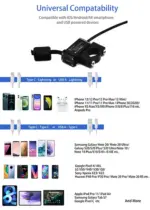 Cliff-Top Handlebar Mounted 36W Charger PD USB-C + QC 3.0 (Aluminium) - Image 3