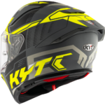 Kyt R2R Pro Octane Matt Yellow Helmet - Image 2