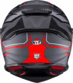 Kyt R2R Pro Parsec Matt Grl Grey Red Helmet - Image 5