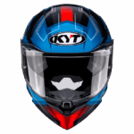 Kyt R2R Pro Parsec Black Blue Red Helmet - Image 5
