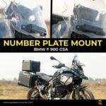 Z Pro Side Stand Extender for BMW F900 GS/GSA (Black)
