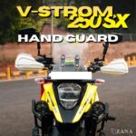 Zana Hand Guard For Suzuki V Strom SX 250 (White)