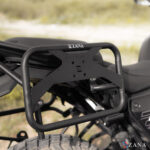 Zana Roadster Saddle Stay With Jerry Can Mount For Yezdi Adventure 2025 (Black) - Image 6