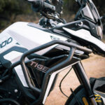 Z Pro Upper & Lower Crash Guard Set For Triumph Tiger 900 GT (Black) - Image 4