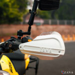 Zana Hand Guard For Suzuki V Strom SX 250 (White) - Image 2