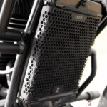 Zana Radiator Guard Honeycomb Black For Yezdi Adventure 2025 - Image 2