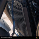 Z Pro Radiator Grill Honeycomb (Black) For Triumph Street Twin - Image 3