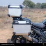 Z Pro Panniers ( 36LTR ) With Frame Aluminium L-Flat Silver For BMW R 1300 GS - Image 4