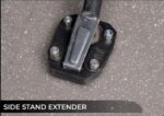 Z Pro Side Stand Extender (Black- Aluminium ) For Ducati Scrambler