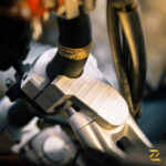 Z Pro Universal Pivoting Handlebar Risers For KTM Enduro 390 - Image 2