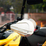 Zana Hand Guard For Suzuki V Strom SX 250 (White) - Image 4