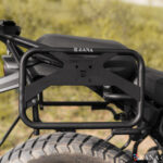 Zana Roadster Saddle Stay With Jerry Can Mount For Yezdi Adventure 2025 (Black) - Image 9