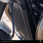 Z Pro Radiator Grill Honeycomb (Black) For Triumph Street Twin - Image 2