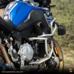 Z Pro Lower Engine Guard with slider puck (Silver) For BMW F 850 GS - Image 4
