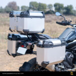 Z Pro Panniers ( 36LTR ) With Frame Aluminium L-Flat Silver For BMW R 1300 GS - Image 5