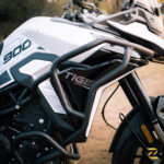 Z Pro Upper & Lower Crash Guard Set For Triumph Tiger 900 GT (Black) - Image 2