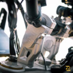 Z Pro Universal Pivoting Handlebar Risers For KTM Enduro 390 - Image 6