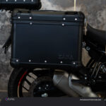 Zana Panniers for Guerrilla 450 R-Flat Aluminium Black (36 litre) - Image 2