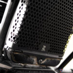 Zana Radiator Guard Honeycomb Black For Yezdi Adventure 2025 - Image 3