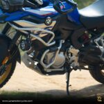Z Pro Lower Engine Guard with slider puck (Silver) For BMW F 850 GS - Image 3