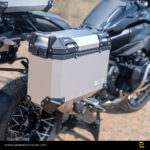 Z Pro Panniers ( 36LTR ) With Frame Aluminium L-Flat Silver For BMW R 1300 GS - Image 3
