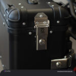 Zana Panniers for Guerrilla 450 R-Flat Aluminium Black (36 litre) - Image 6