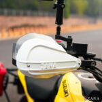 Zana Hand Guard For Suzuki V Strom SX 250 (White) - Image 7