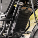 Zana Radiator Guard Honeycomb Black For Yezdi Adventure 2025 - Image 8