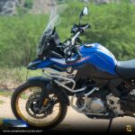 Z Pro Lower Engine Guard with slider puck (Silver) For BMW F 850 GS - Image 2