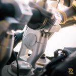 Z Pro Universal Pivoting Handlebar Risers For KTM Enduro 390 - Image 4