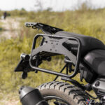 Zana Roadster Saddle Stay With Jerry Can Mount For Yezdi Adventure 2025 (Black) - Image 4