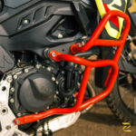 Z Pro Upper & Lower Crash Guard Set For BMW F900 GS (Red) - Image 4