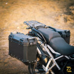 Z Pro Tapered Exhaust Compatible Panniers With Frame ( Aluminium ) 46ltr Set For Triumph Tiger 900 GT - Image 4