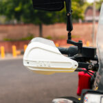 Zana Hand Guard For Suzuki V Strom SX 250 (White) - Image 3