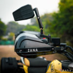 Zana Hand Guard For Suzuki V Strom SX 250 (Black & Silver Logo) - Image 6