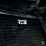 Z Pro Radiator Guard Honeycomb Black (Pair ) For BMW R 1300 GS