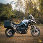 Z Pro Tapered Exhaust Compatible Panniers With Frame ( Aluminium ) 46ltr Set For Triumph Tiger 900 GT - Image 3