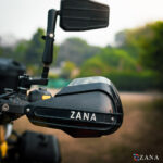 Zana Hand Guard For Suzuki V Strom SX 250 (Black & Silver Logo) - Image 5