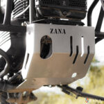 Zana Bash Plate For Yezdi Adventure 2025 (Silver, Aluminum) - Image 4