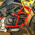 Z Pro Upper & Lower Crash Guard Set For BMW F900 GS (Red) - Image 3