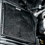 Z Pro Radiator Guard Honeycomb Black (Pair ) For BMW R 1300 GS - Image 2