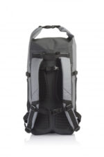 X-Water 28L  Waterproof Motorcycle Bagpack (Black/Grey) - Image 2