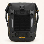 Reise Moto Crash Bar Bag Water Repellent Motorcycle Luggage 6L (Black)