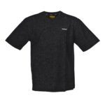 Reise Moto Black Washed Black T Shirt